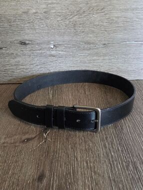 Black Men's Belt 36.5" Long